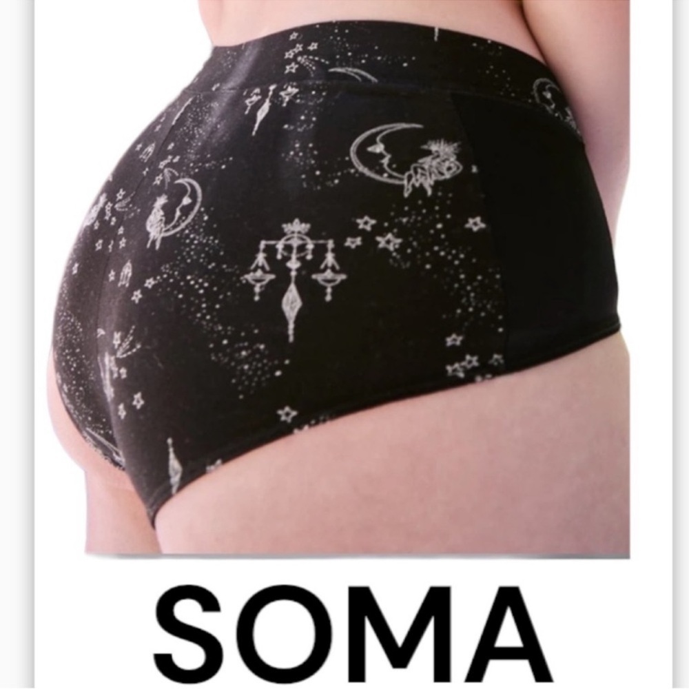 New authentic 5 pairs Soma TellTale The Dreamer Shorty panties sz S